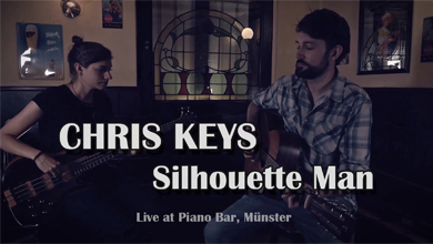 Chris Keys Silhouette Man Piano Bar Münster